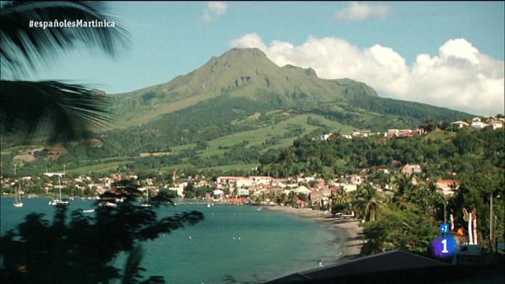 Españoles en el mundo - Martinica -  El monte Pelée