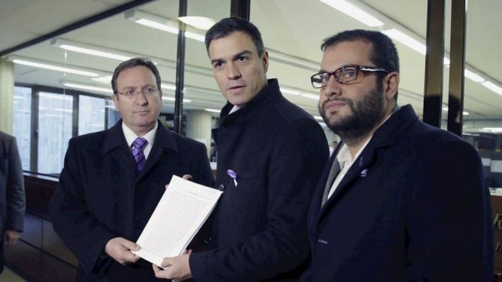 Telediario 1 - Encuesta del CIS: Pedro Sánchez dice que toca "trabajar"
