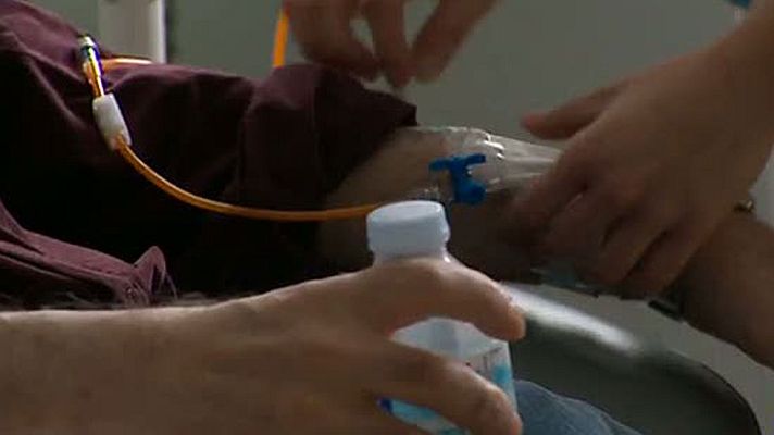 Telediario 1 - Los tumores en sangre son de los menos investigados en España