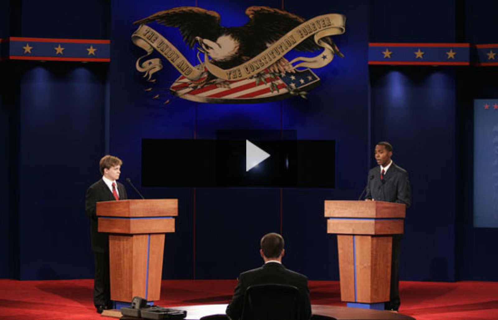 Todo preparado en Mississippi para el primer debate entre Obama y McCain | Ver