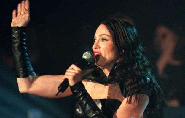 Música en el Archivo de RTVE - Séptimo de caballería - Miguel Bosé entrevista a Madonna