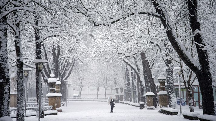 El tiempo - Nieve en el norte y heladas en montañas del interior y en Mallorca