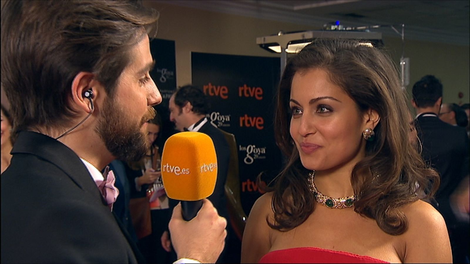 Goyas Golfos 2015 - Hiba Abouk levanta pasiones en la alfombra roja