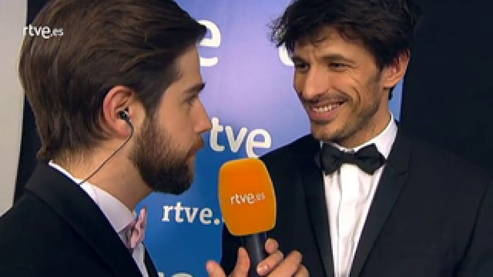 Goyas Golfos 2015 - Andrés Velencoso: "Se me han puesto los pelos de punta"