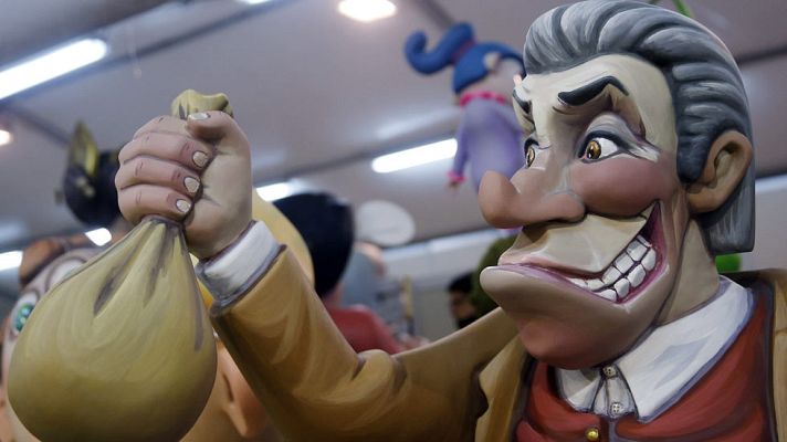 Telediario 1 - Valencia calienta motores para las Fallas de marzo