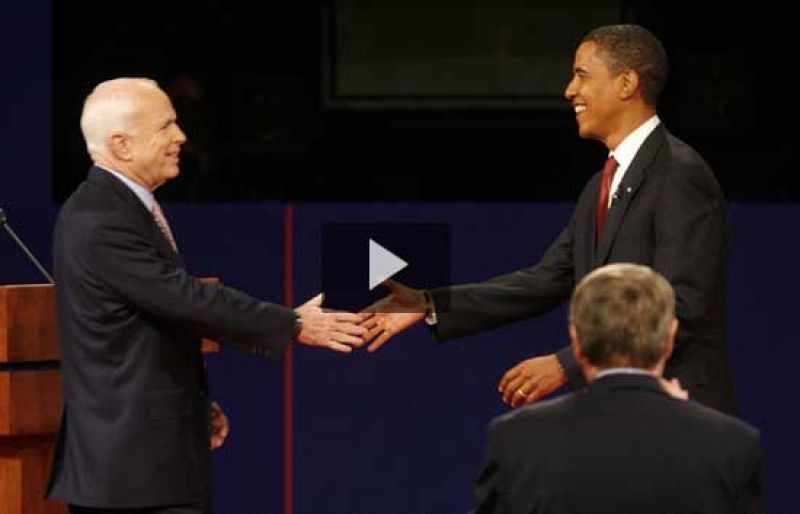 Debate Elecciones EE.UU. 2008 Obama-McCain