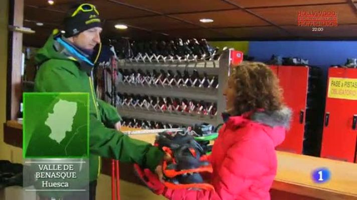 Aquí la Tierra - Raquetas en la nieve