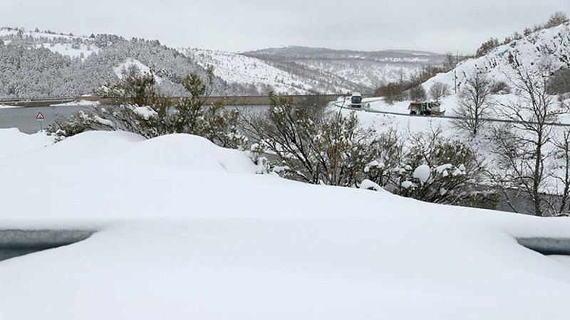 Heladas en gran parte de la mitad norte peninsular