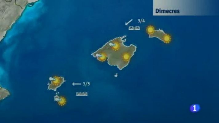 Informatiu Balear - El temps a les Illes Balears - 11/02/15