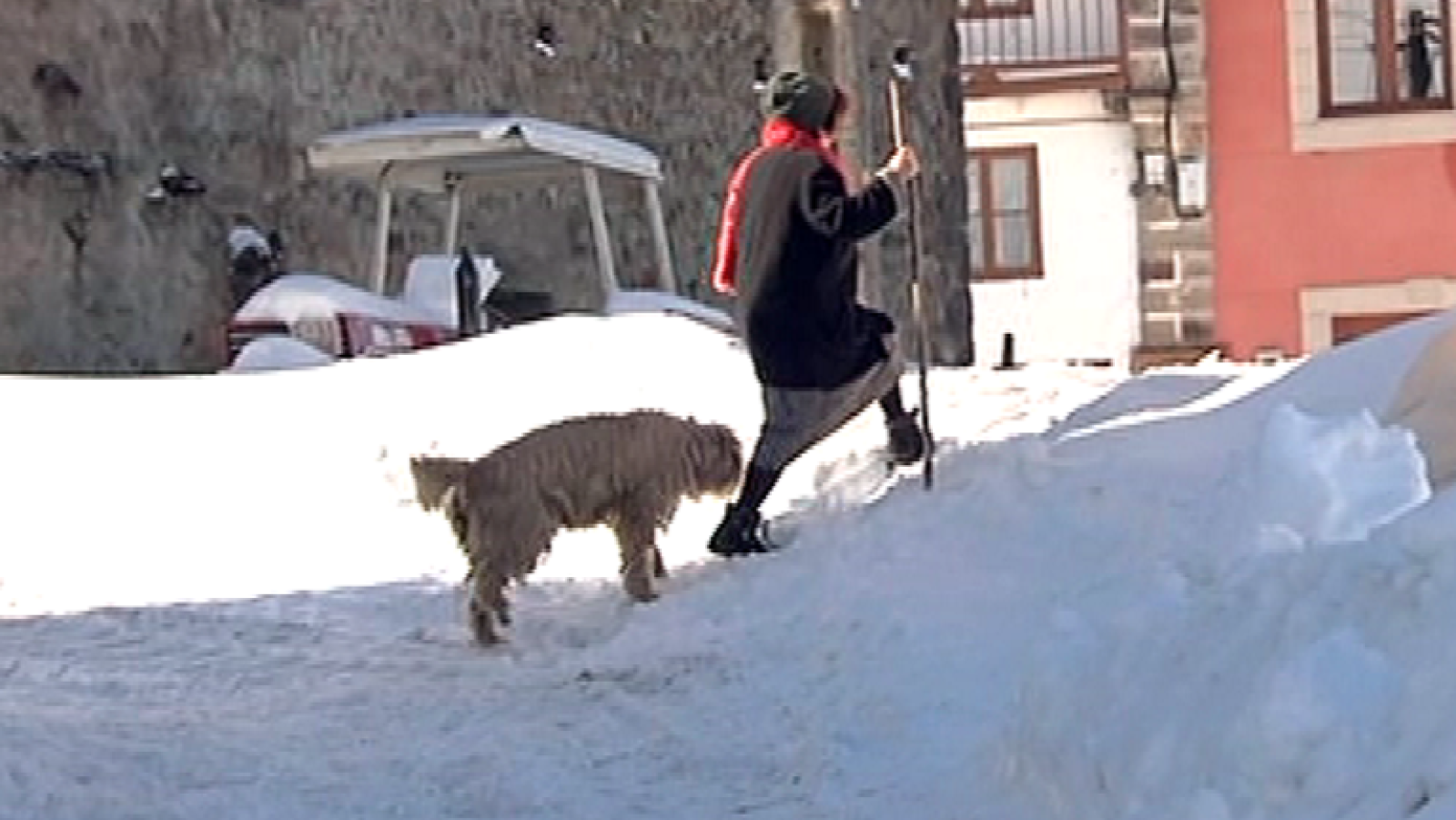 España Directo- ¡Cuidado con los resbalones en la nieve!