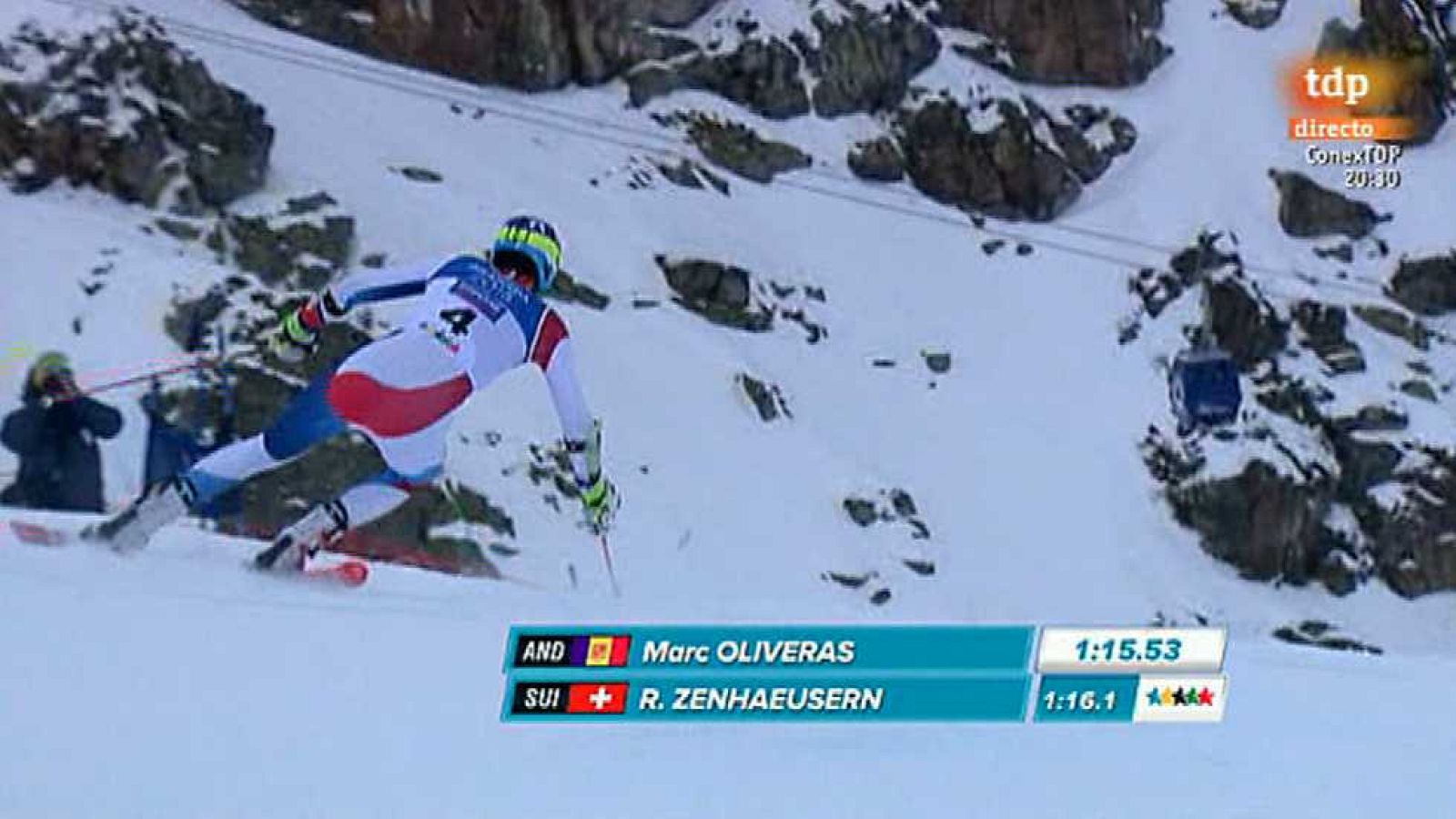 Universiada de invierno 2015 - Esquí alpino: Slalom gigante masculino. 2ª manga - ver ahora