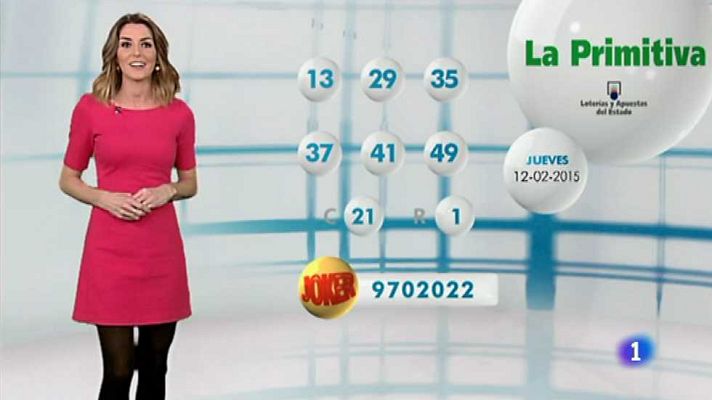 Loterías - Lotería Nacional + La Primitiva - 12/02/15