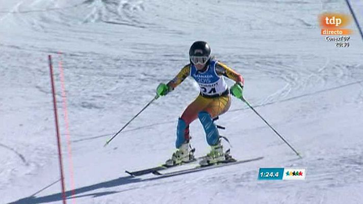 Universiada de invierno - Esquí alpino: Slalom femenino. 2ª manga