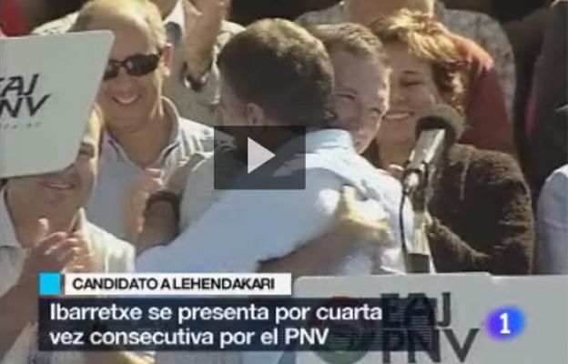  - Ibarretxe, candidato por cuarta vez