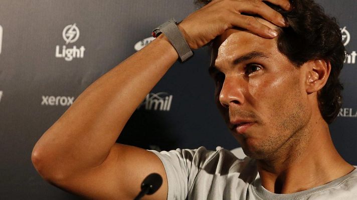 Telediario 1 - Nadal, "sorprendido" por que los Juegos de Río sean en pista dura