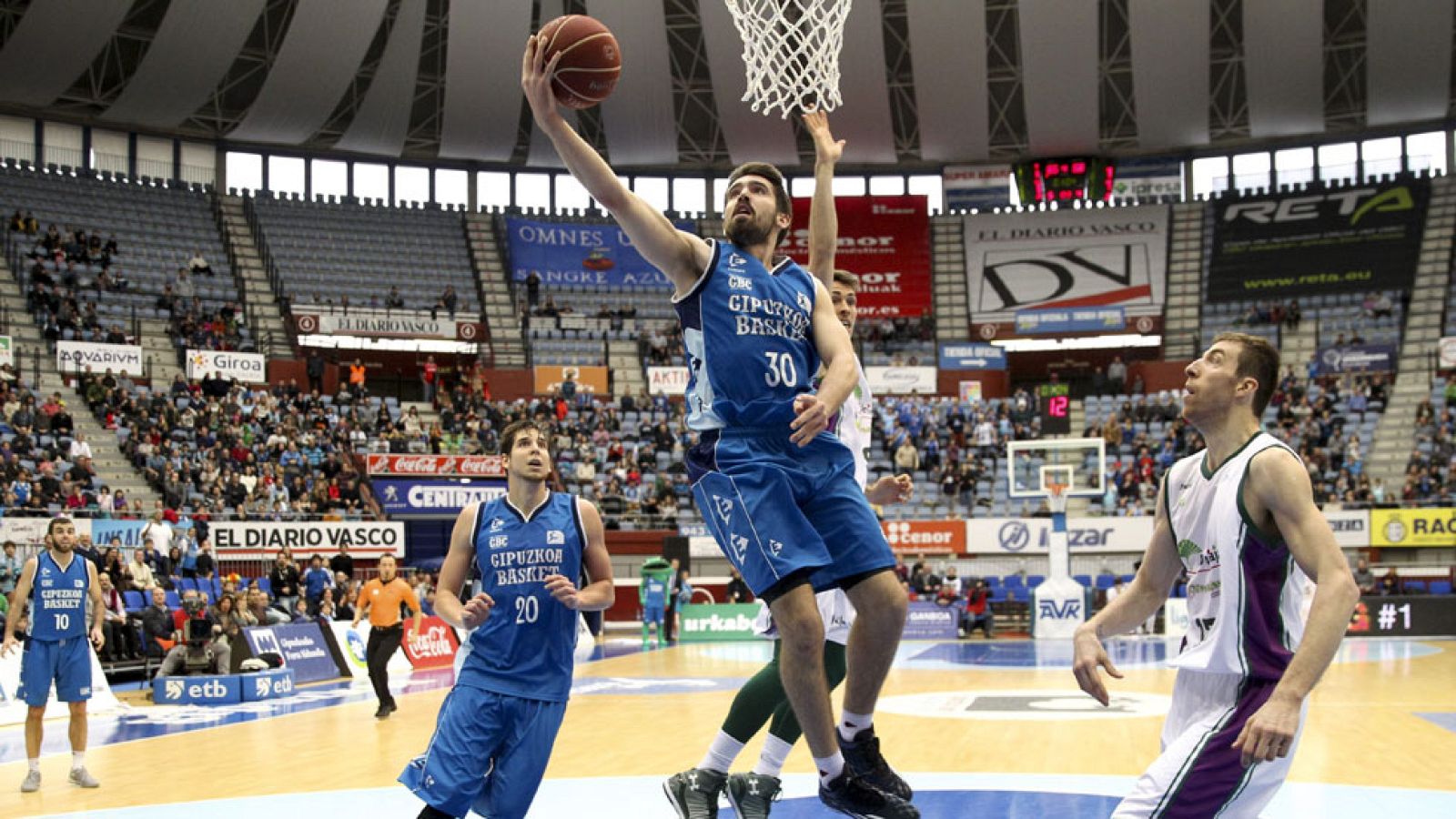 Gipuzkoa B. 72 - Unicaja 76 - Baloncesto en RTVE | Ver