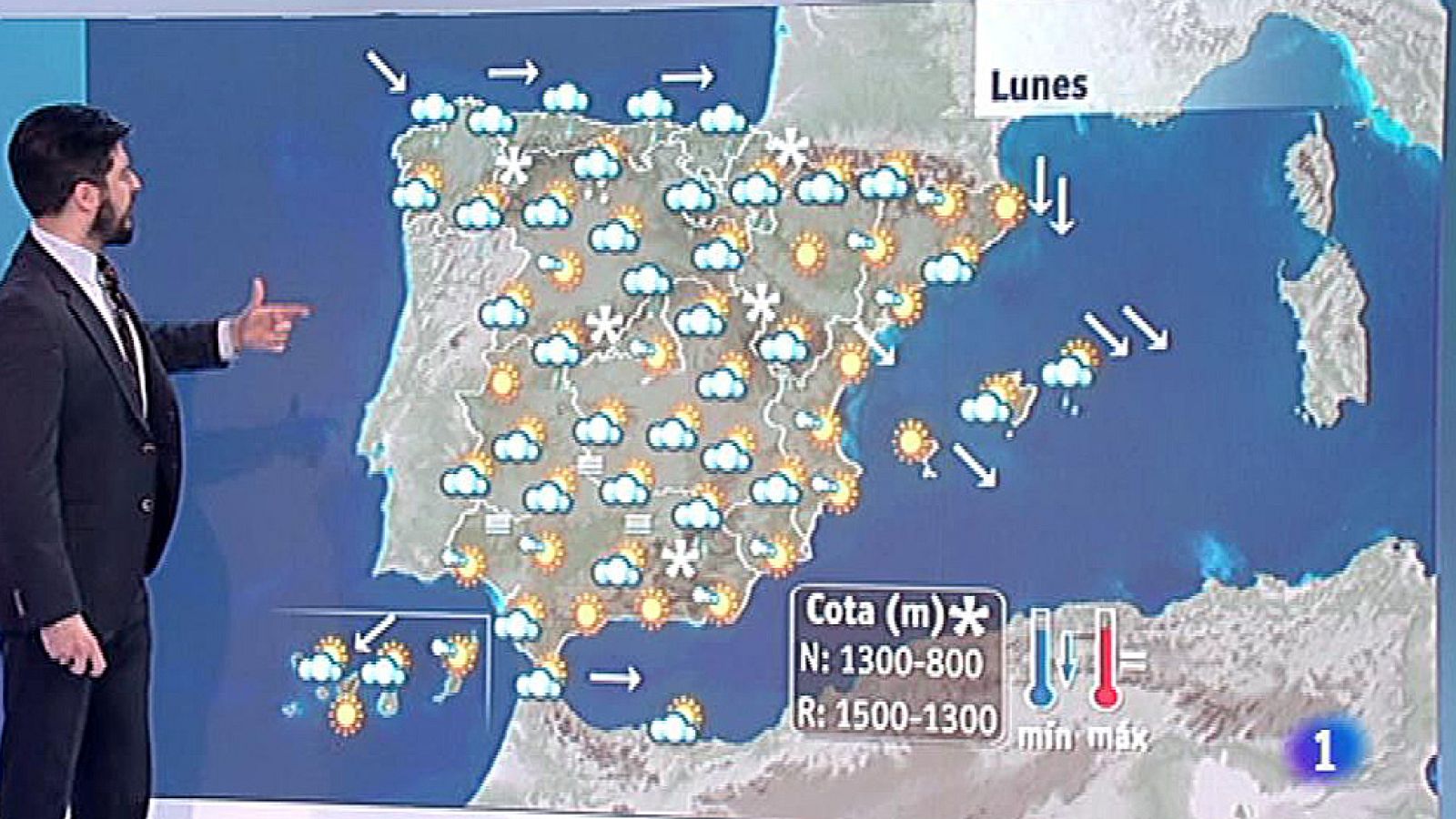 Continúa el viento fuerte en el litoral norte, Gerona, Baleares y Alborán