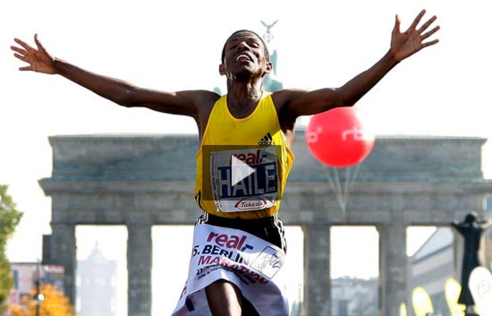 Gebreselassie bate su propio récord