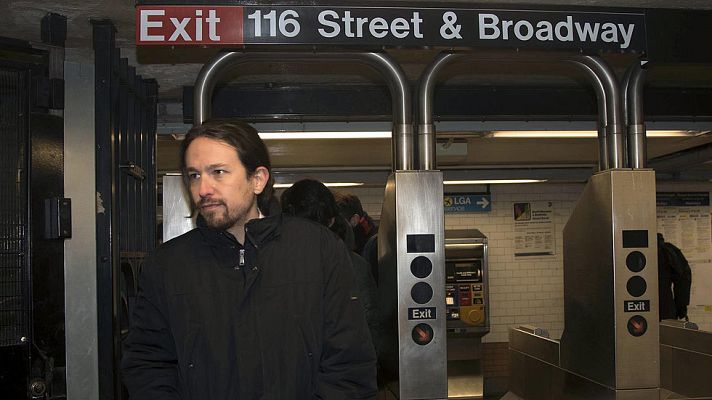 Telediario 1 - Pablo Iglesias llama "traidores a la patria" a los que privatizan servicios públicos