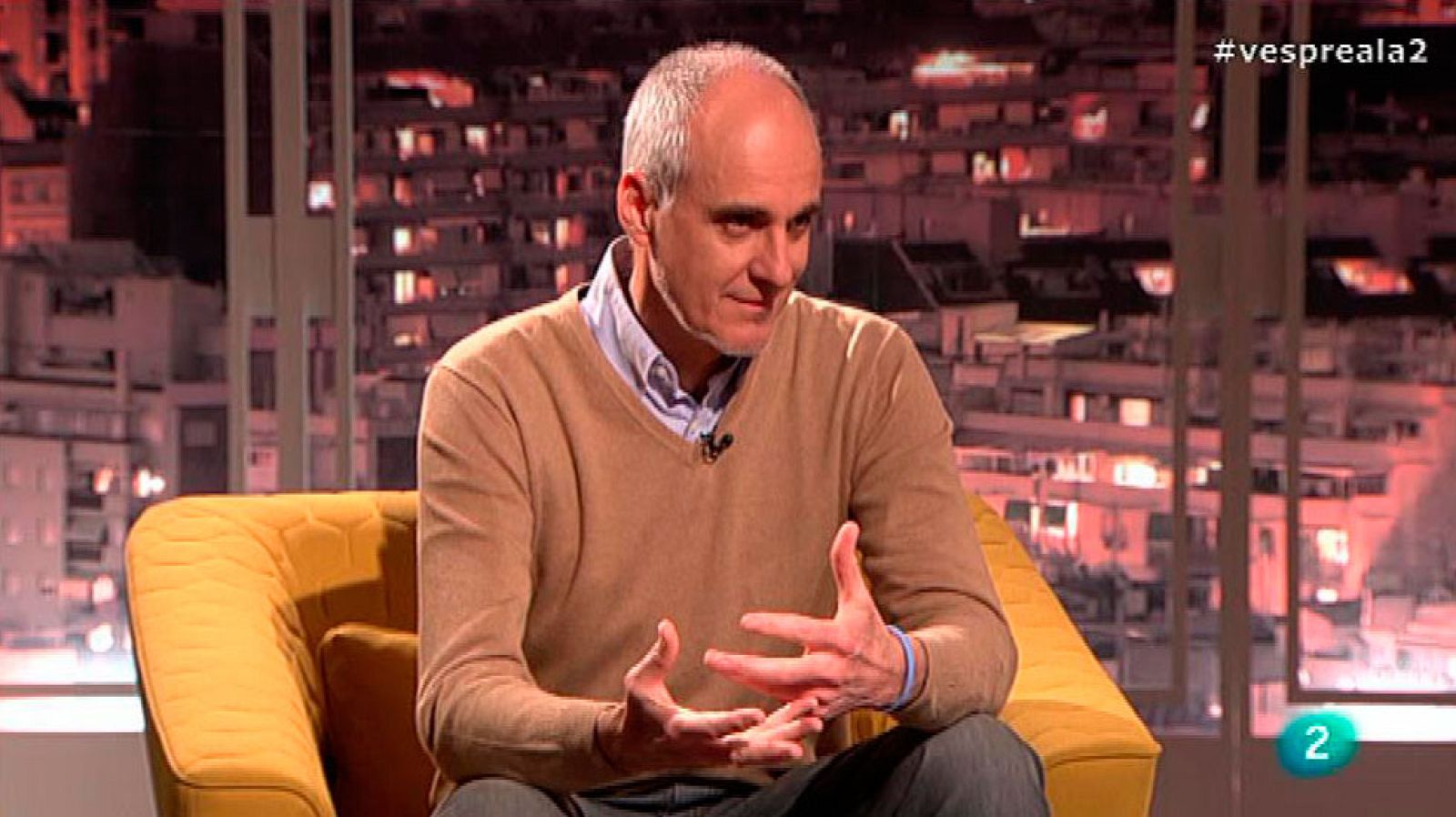 Vespre a La 2 - Olga Viza entrevista Marti Perarnau