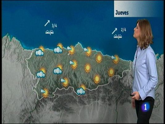 Panorama Regional - El tiempo en Asturias - 18/02/15