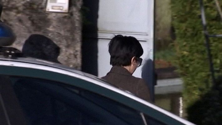 Telediario 1 - La madre de Asunta vuelve al lugar del crimen