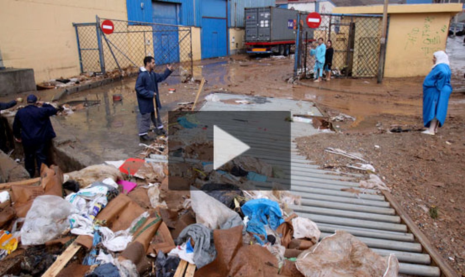 Las inundaciones dejan a Ceuta incomunicada por mar - Informativo 24h | Ver