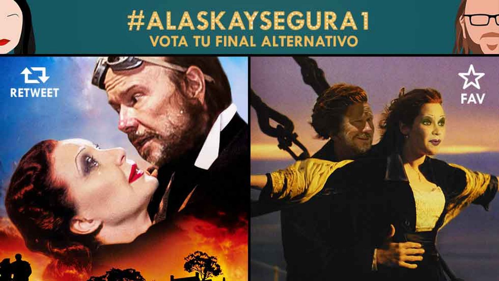 "Alaska y Segura" salta a La 1