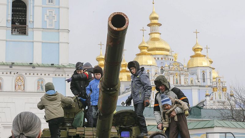 Un año dramático para Ucrania