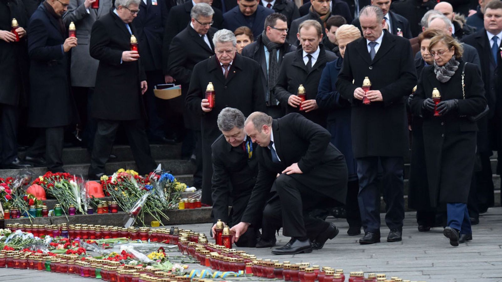 Kiev conmemora el primer aniversario de la llamada revolución del Maidán