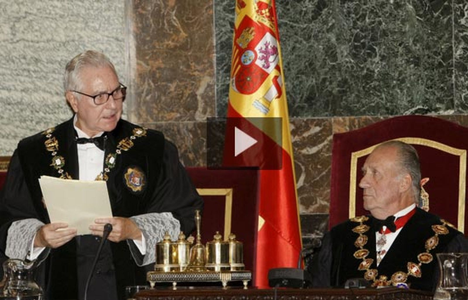 Discurso de Carlos Dívar con el que ha inaugurado el nuevo año judicial | Ver