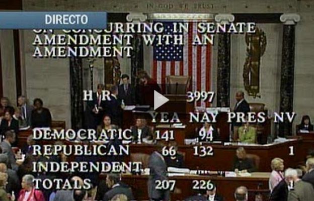  - El plan Bush se somete a votación