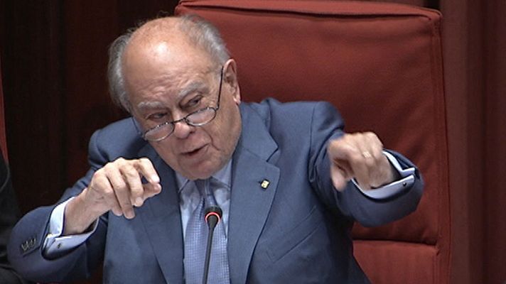 Telediario 1 - Segunda comparecencia de Pujol en el Parlament