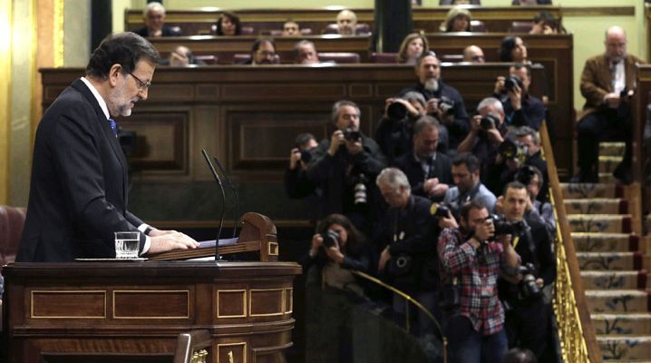 Debate sobre el Estado de la Nación - Rajoy asegura que el estado de la nación es el de "un país que ha salido de la pesadilla"
