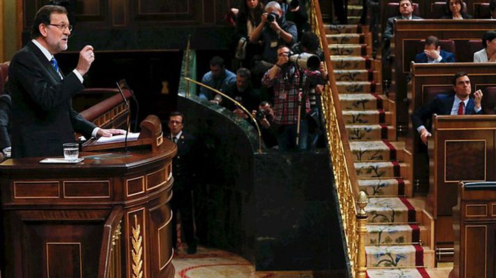 Telediario 1 - Debate sobre el estado de la nación