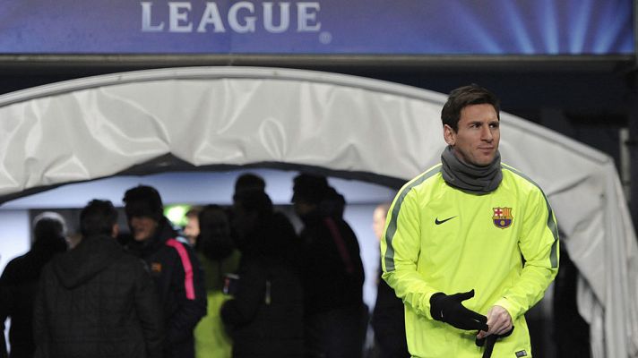 Telediario 1 - Messi y Agüero, frente a frente en el Etihad Stadium