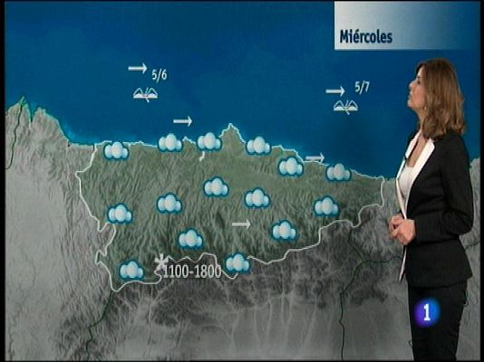 Panorama Regional - El tiempo en Asturias - 24/02/15