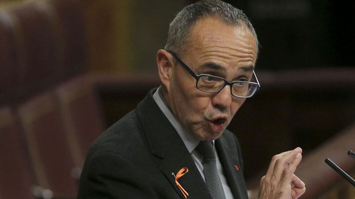 Debate sobre el Estado de la Nación - Coscubiela califica a Rajoy como "capo de la familia"