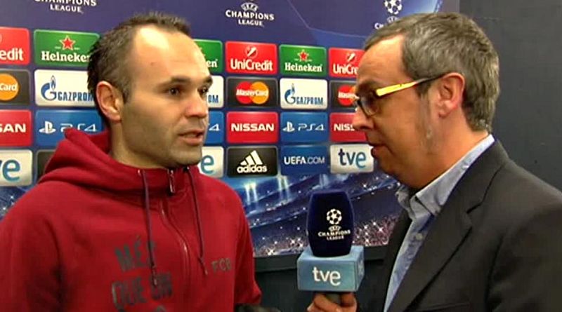 El capitán del Barcelona Andrés Iniesta ha dicho que su equipo está muy satisfecho con el 1-2 cosechado esta noche en el campo del Manchester City, que podría haber sido un 1-3 si Messi no hubiese fallado un penalti en el último minuto.