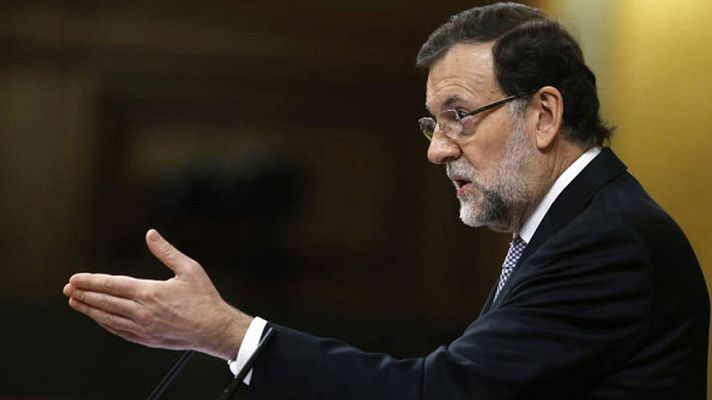 Telediario 1 - La oposición critica el tono autocomplaciente de Rajoy