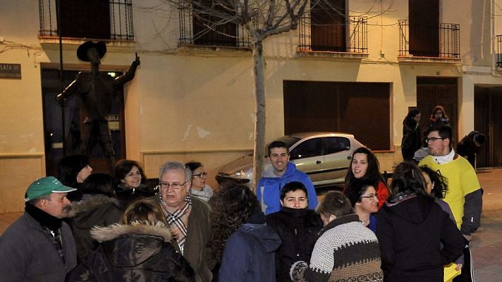 Telediario 1 - Ya van 60 réplicas del terremoto de Ossa de Montiel