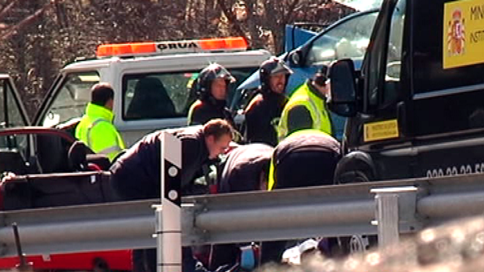 España Directo- Mueren cinco personas en un accidente de tráfico en El Tiemblo