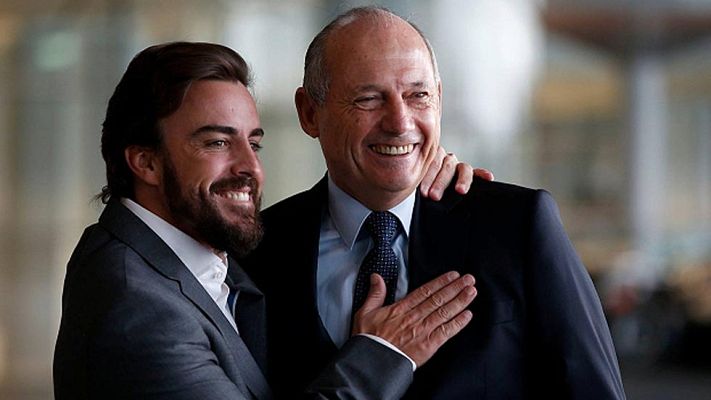 Telediario 1 - Alonso estuvo inconsciente tras el accidente