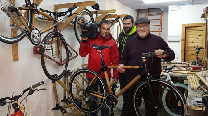 Aquí la Tierra - Bicis de bambú inquebrantables