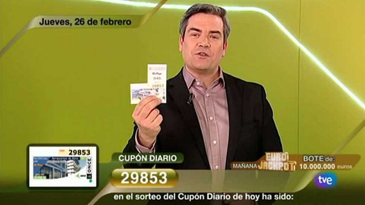 Sorteos ONCE - Sorteo ONCE - 26/02/15