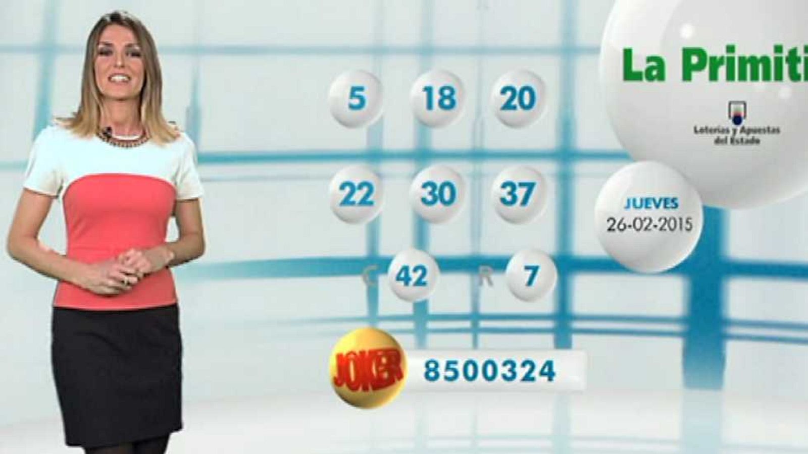 Lotería Nacional + La Primitiva - 26/02/15