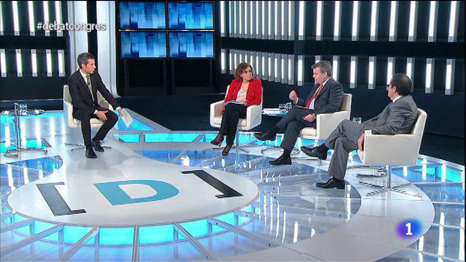El Debat de La 1 - Entrevista a Dolors Montserrat, Jordi Xuclà i Joan Rangel