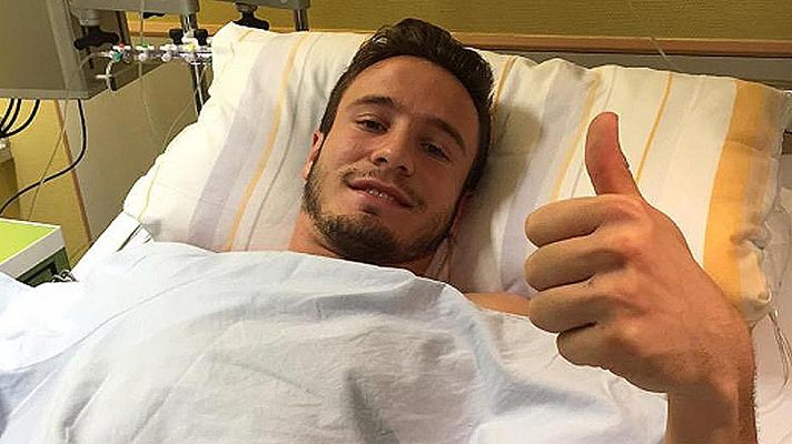 Telediario 1 - Saúl Ñíguez: "Volveré con más fuerza"