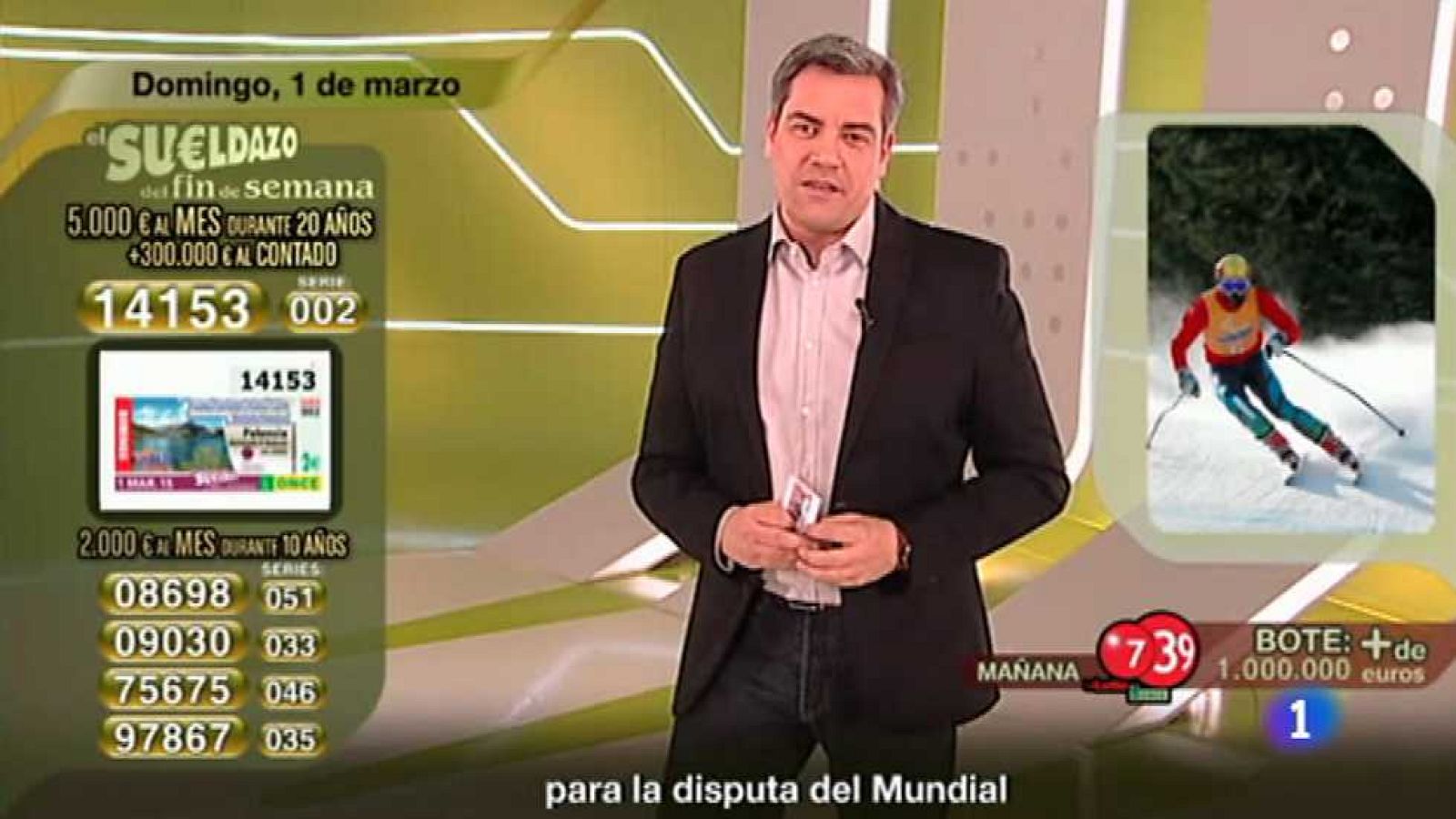 Sorteo ONCE - 01/03/15 - Ver ahora