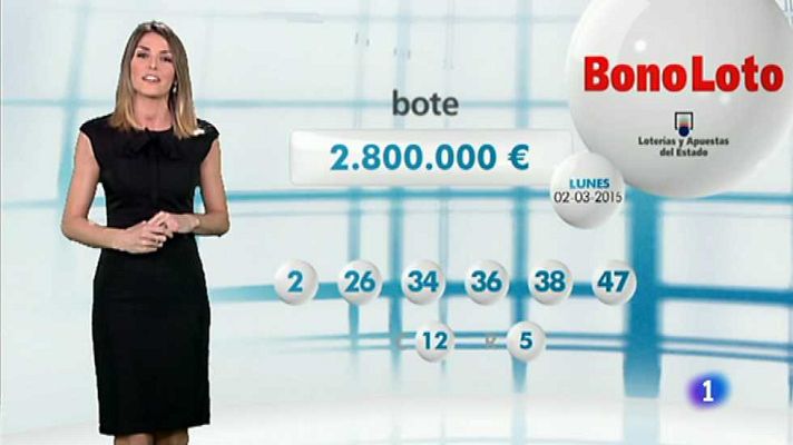 Loterías - Bonoloto - 02/03/15